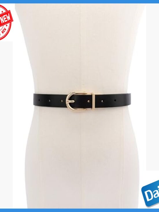 Reversible Leather Belt, Adjustable Sizing, 1 Inch Wide, Smooth Split main image 7